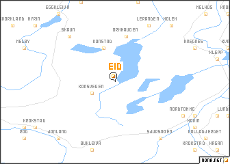 map of Eid
