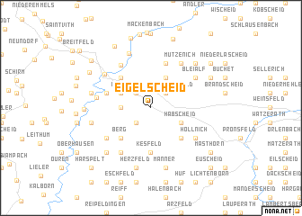 map of Eigelscheid