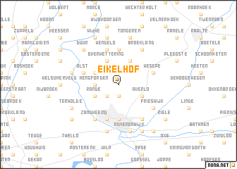 map of Eikelhof