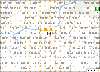 map of Eikevliet
