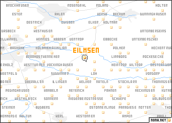 map of Eilmsen