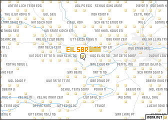 map of Eilsbrunn