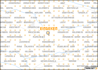 map of Eindeken