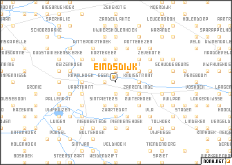 map of Eindsdijk