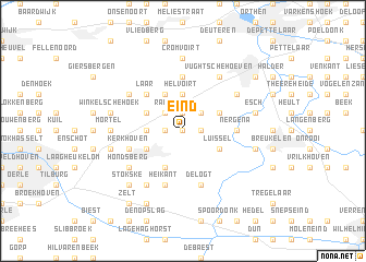 map of Eind