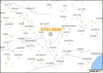 map of ‘Ein el Asad