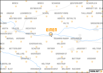 map of Einen