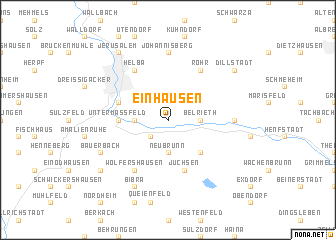 map of Einhausen