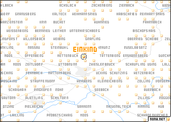 map of Einkind