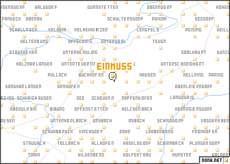map of Einmuß