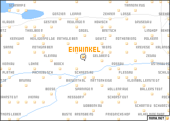 map of Einwinkel