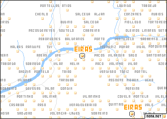 map of Eiras
