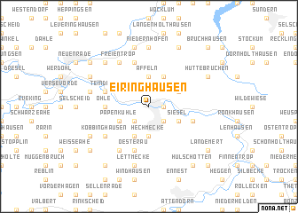 map of Eiringhausen