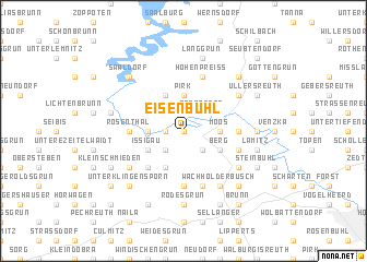 map of Eisenbühl