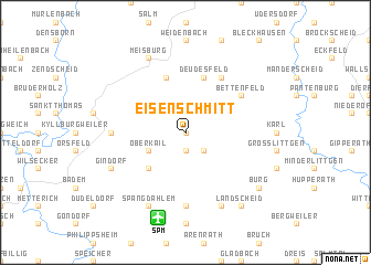 map of Eisenschmitt