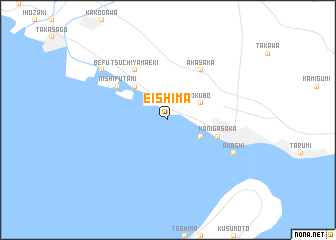 map of Eishima
