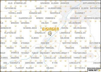 map of Eisingen