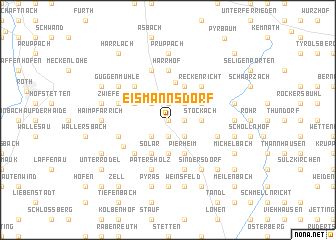 map of Eismannsdorf