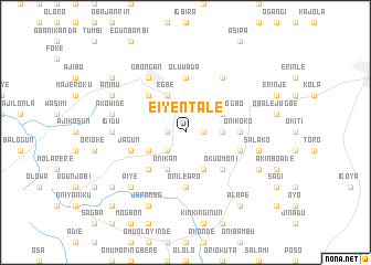 map of Eiyentale