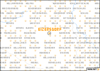 map of Eizersdorf