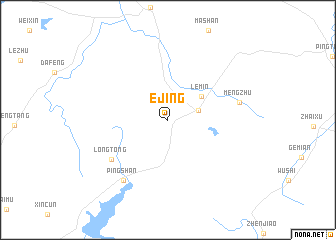 map of Ejing