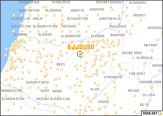 map of Ej Jouâr