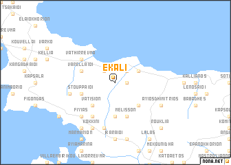 map of Ekáli