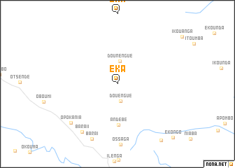 map of Eka