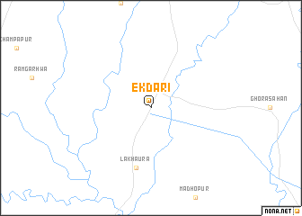 map of Ekdari