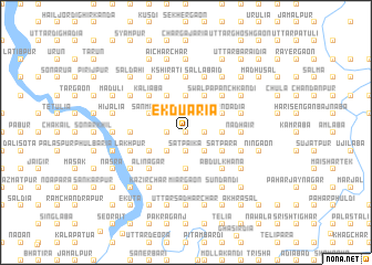 map of Ekduāria