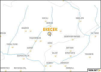 map of Ekecek