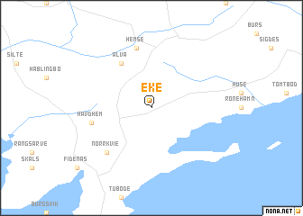 map of Eke