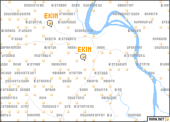 map of Ekim