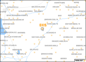 map of Ekīs