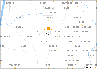 map of Ekogi