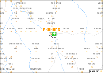 map of Ekohong