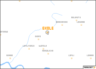 map of Ekole