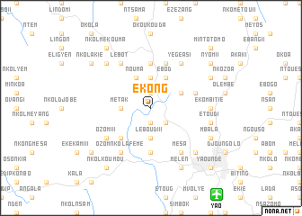 map of Ekong