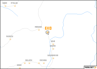map of Éko