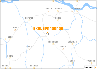 map of Ekulepangongo