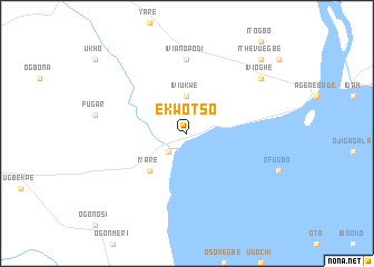 map of Ekwotso