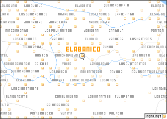map of El Abanico