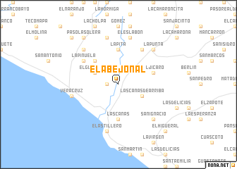 map of El Abejonal