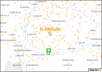 map of El Abrujal