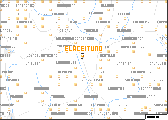 map of El Aceituno