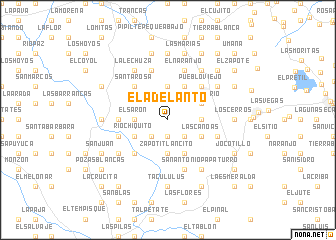 map of El Adelanto