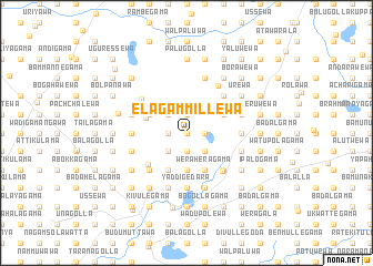 map of Elagammillewa