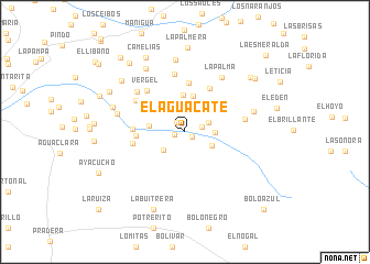 map of El Aguacate