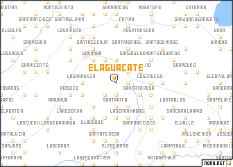 map of El Aguacate