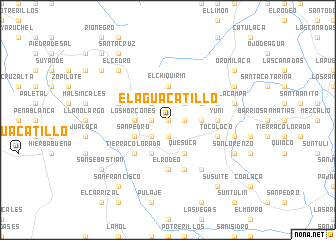 map of El Aguacatillo